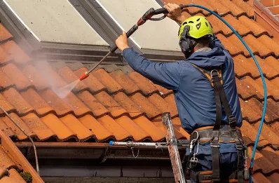 Démoussage et hydrofuge de toiture à Vallègue